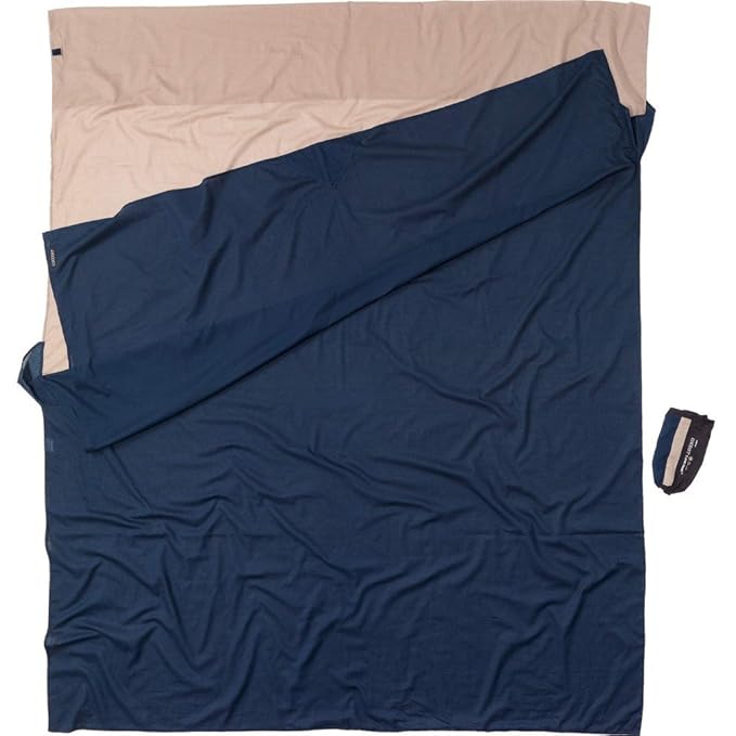 Cocoon Baumwollschlafsack Travel Sheet Double Size - Egyptian Cotton