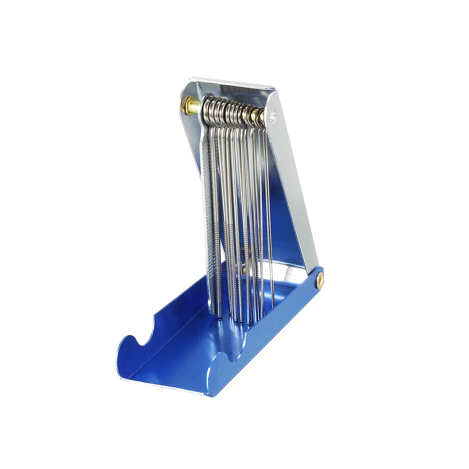 PATIKIL Guitar Nut Slotting File Saw Rods Filing Set Replacement Tool Tip Cleaner Files Bridge Slot Filing Stainless Steel for Guitar, Bass