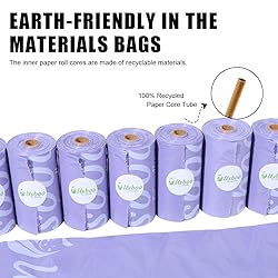 USBOO Disposable Diaper Bags for Baby, 20 Refill