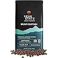Peak State Coffee with Functional Mushrooms, Low Acid, Whole Bean (FOCUS, BOOST IMMUNITY, & DESTRESS) (Brain Sustain)