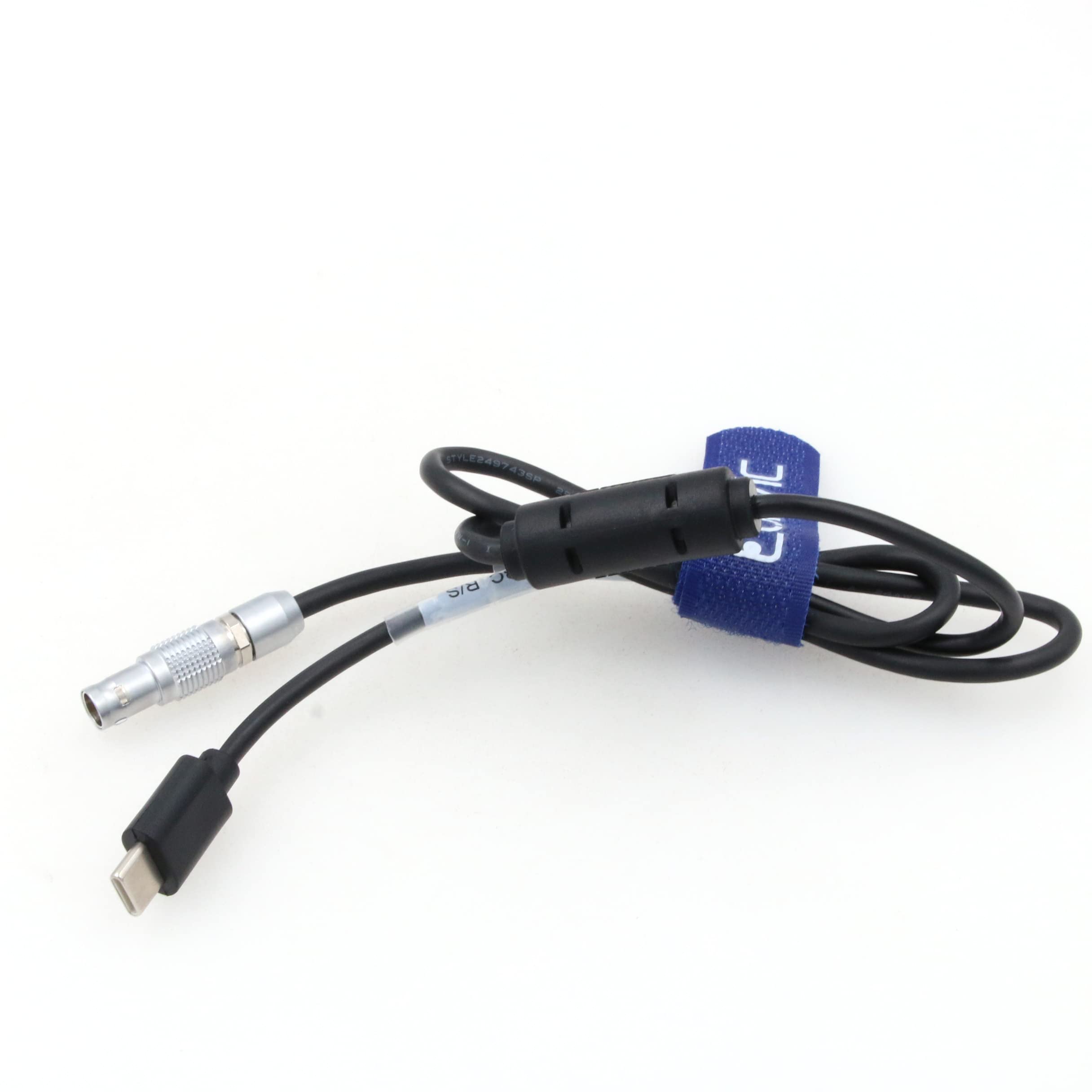 Eonvic 0B 7 Pin Male to USB Type-C Nucleus-M Run/Stop Cable for BMPCC 4K /6K Cameras