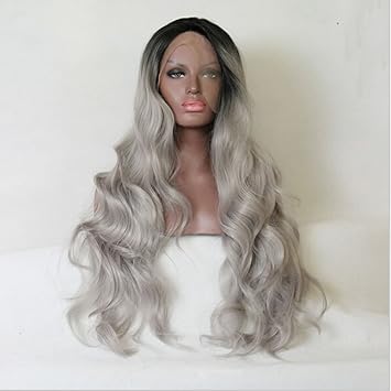 Amazon Com Vella Hair Syntheticl Lace Front Wigs Glueless Ombre