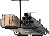 Ihomepark Overhead Garage Storage Hooks Rack 2 Pack Heavy Duty Ceiling Mounted view 3