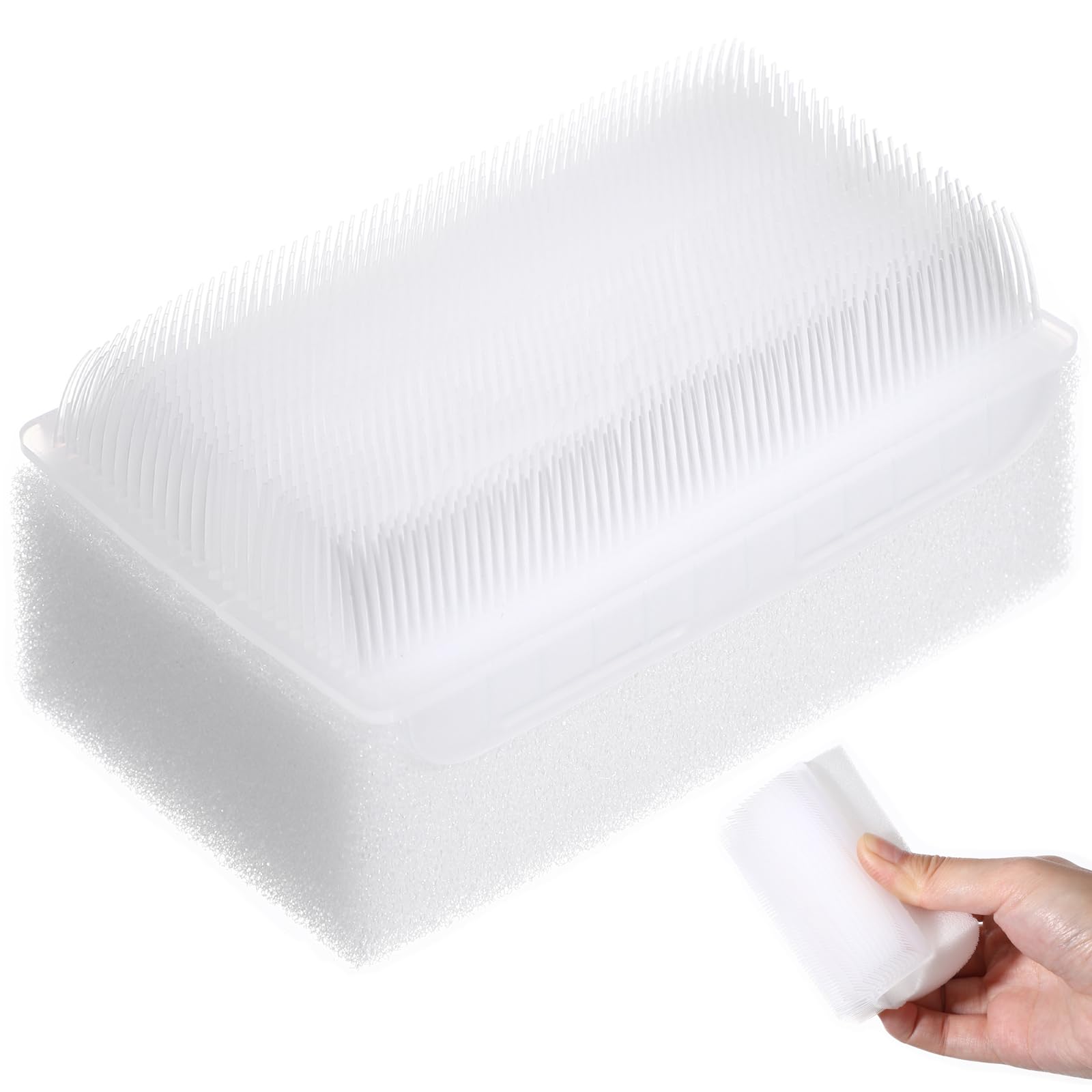 Healifty Baby Sensory Brush Therapressure Brush Soft Scrubber Plastic Body Touch