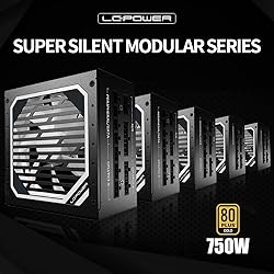 LC-POWER 850W, ATX 3.0, 80 Plus® Gold, Modular