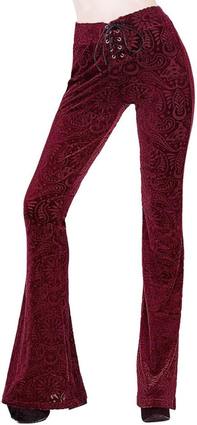 red skinny trousers