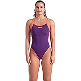 Arena Womens Arena Women's Challenge Back Performance Solid Reversible One Piece Swimsuit