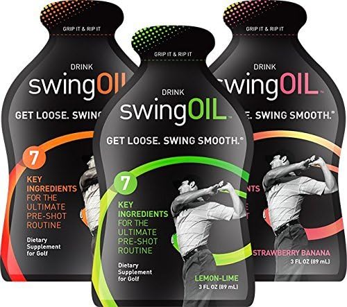 SwingOil - Jason Day's Golf Supplement (12 pk) - Strawberry Banana
