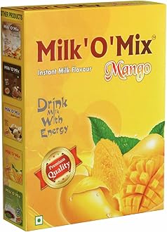 Milkomix Mango Milkshake & Ice Cream Flavored Milk Powder 150 Gm Pack Of 1