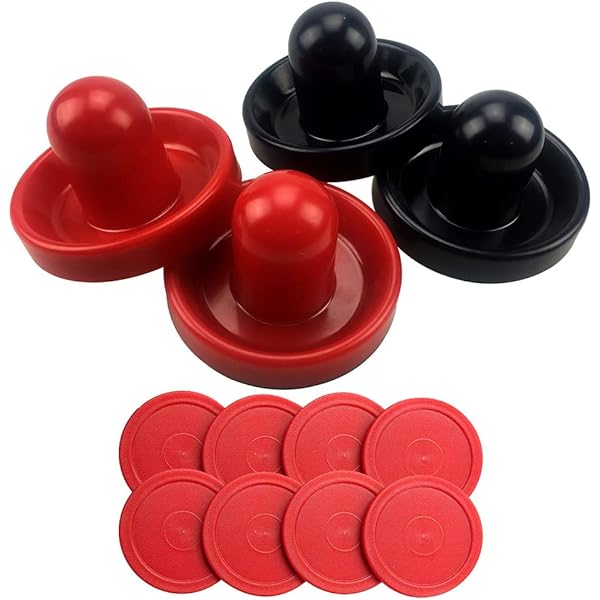 Air Hockey Sports & Outdoors Juvale Air Hockey Paddles and Pucks 3.75 x