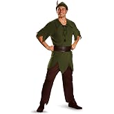 Disguise Men's Disney Peter Pan Classic Costume