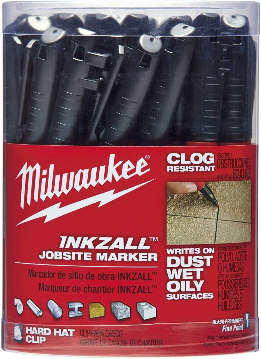 (36PK) BLACK FINE POINT INKZALL MARKER