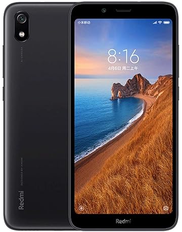 Xiaomi Redmi 7A Smartphone,2GB RAM 32GB ROM Dual SIM 5.45 '' Pantalla Completa HD, Qualcomm Snapdragon SDM439 Octa-Core Procesador,Fuente Grande,Cámara Trasera de 13MP Cámara Frontal de 5MP (Negro)