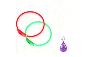 New! LED Dog Collar (2+1)-Pack -IPX7 Waterproof, Rechargeable Light-Up Dog Collar with 4-in-1 Light Modes,Adjustable Dogs,A L