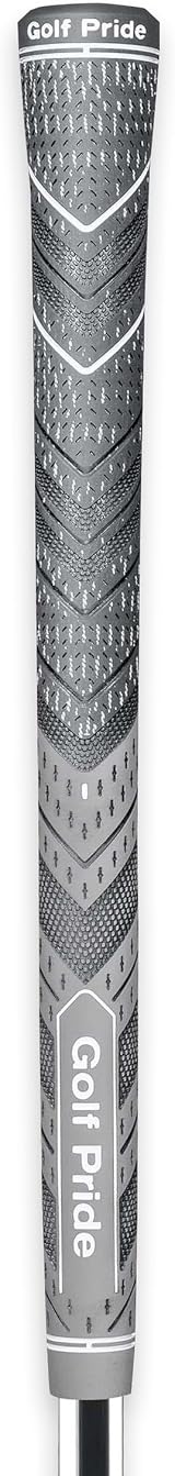 Golf Pride Unisex Multi Compound Cord Golf Club Grip Charcoal Grey Mid Size