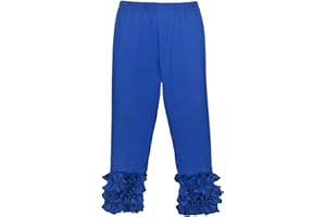 Bow Dream Baby Toddler and Little Girls Ruffle Leggings