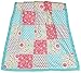 Gia Floral Coral/Blue 8-In-1 Baby Girl Crib Bedding Collection