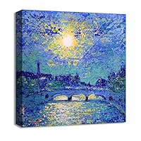 Canvas Wall Art Landscape Canvas Prints Home Artwork Decoration for Living Room, Bedroom - 12x12 inches