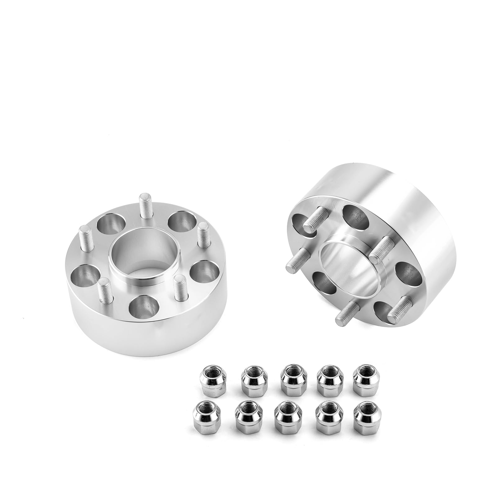 Photo 1 of Wsays 4 Pcs 2 Inch UTV Wheel Spacer Adapter 5x114 Bolt Pattern M12x1.5 Thread Pitch Compatible with Polaris RZR Pro Turbo R 4 2022-2025