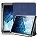 New iPad 9.7 inch 2018/2017 Case with Pencil Holder,iLuen Ultra Slim Lightweight Smart Cover Trifold Stand with Auto Wake/Sleep Magnet protective Funcion,Hard Back Cover for iPad 6th/5th Generation