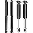 SCITOO Gas Strut Shock Absorber Front and Rear fit 1997-2004 for Dodge Dakota (2WD) All Engines 1999-2004 for Dodge for Durango (2WD) All Engines (Pack of 4)