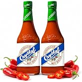 Crystal Original Hot Sauce with Recipe Card, 12 oz - Pack of 2 | Two 12 oz bottles of Crystal Original Hot Sauce bundled with a recipe card.