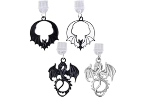 BOXOB 4pcs USB C Dust Plug Charm, Type C Anti Dust Cover Phone Dirt Plugs Charm Stopper Charging Port Protector Cap Compatibl