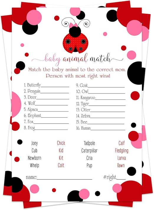 ladybug baby shower