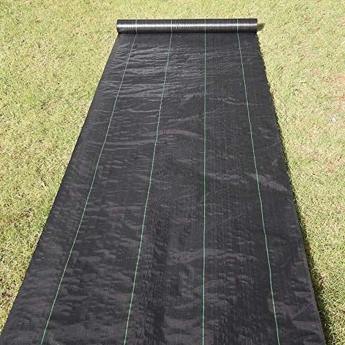 Premium 5oz Pro Garden Weed Barrier Landscape Fabric by ECOgardener