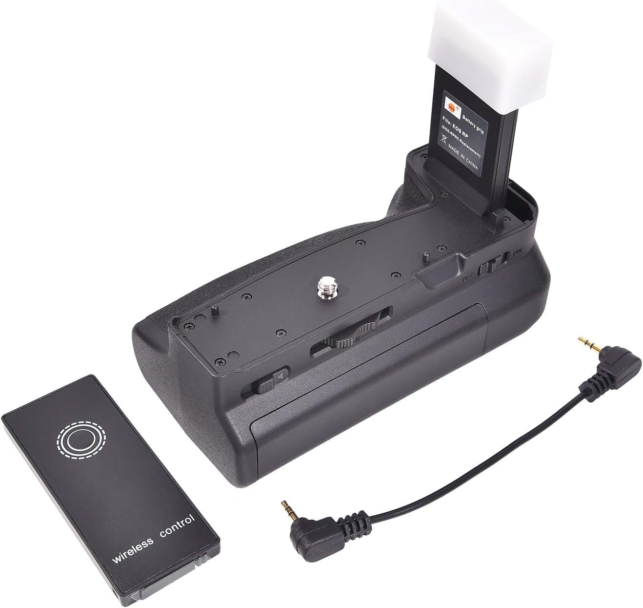 DSTE EOS RP RC Vertical Battery Grip Holder with IR Remote Control Compatible for Canon EOS RP Camera