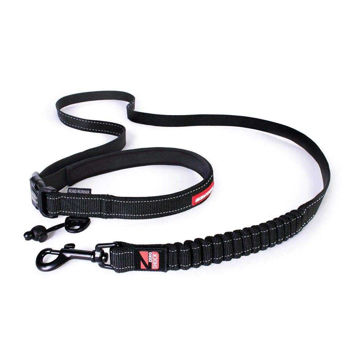 EzyDog Road Runner Dog Lead, 82-Inch, Black