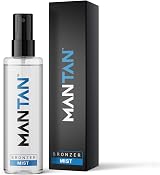 MANTAN Bronzer Mist Gradual Tanning Water for Men Face Body Hyaluronic Acid view 2