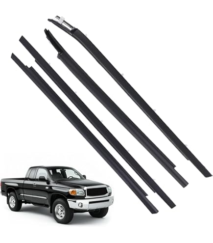 Window Belt Weatherstrip Fit For Toyota Tundra Extended Cab
