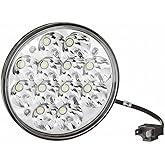 Handxen 5-3/4&Prime; LED Spot Light Sealed Beam &mdash; H5001 PAR46 Plug &amp; Play Upgrade Replacement for Spotlight Housing, 36W 4000LM Super Bright, 12V/24V Waterproof, Fits Truck SUV Boat Marine (1 Pc)