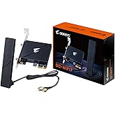 GIGABYTE WiFi 7 GC-WIFI7 (802.11/ Tri-Band WiFi/Bluetooth 5.3/ 4K-QAM/PCIe Expansion Card)