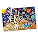 The Learning Journey: Jumbo Floor Puzzles Out in Space - Extra Large 50 Pieces Jigsaw Puzzle for Kids - Educational Intellectual Development - Preschool Toys & Activities for Children Ages 3-6 Years