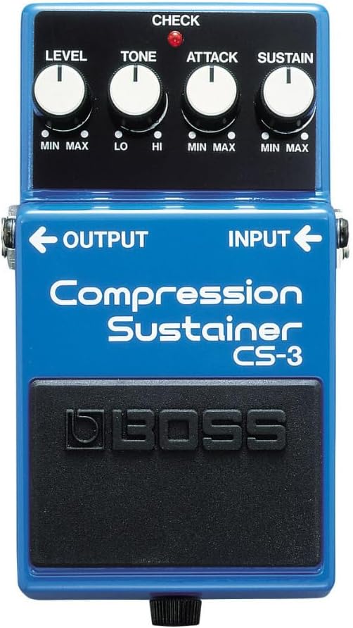BOSS CS-3 Compressor/Sustain Pedal for Guitar Bass