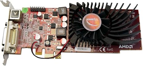 Amazon.com: VisionTek Radeon 4350 SFF DMS59 512 MB DDR2 PCIE ...