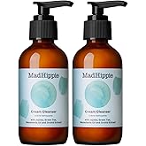 Mad Hippie Cream Cleanser 2-Pack – Gentle Formula with Hyaluronic Acid, Jojoba Oil & Green Tea, Skin Barrier Protection, 4 Oz Ea