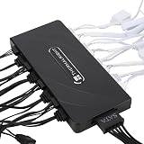 Thermalright FAN ARGB HUB x8 Controller SATA Power for PC PWM ARGB Fans Lighting view 7