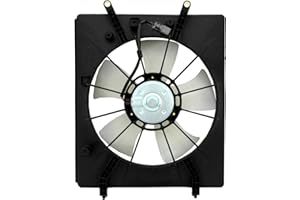 TORCIA Replacement Cooling Fan Extra Silent for 2003-2008 Honda Pilot, 2001-2006 Acura MDX 3.5L | 19030PGKA01 | HO3115120 | 620-238