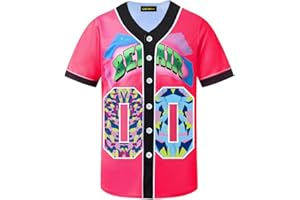 HOPSHION 90s Bel Air Baseball Jersey for Women