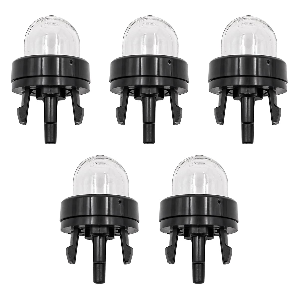 CENPEK 5PCS Universal Snap-in Primer Bulb Primer Pump Petrol Primer Pump for Stihl Echo Poulan Zama Carburettor