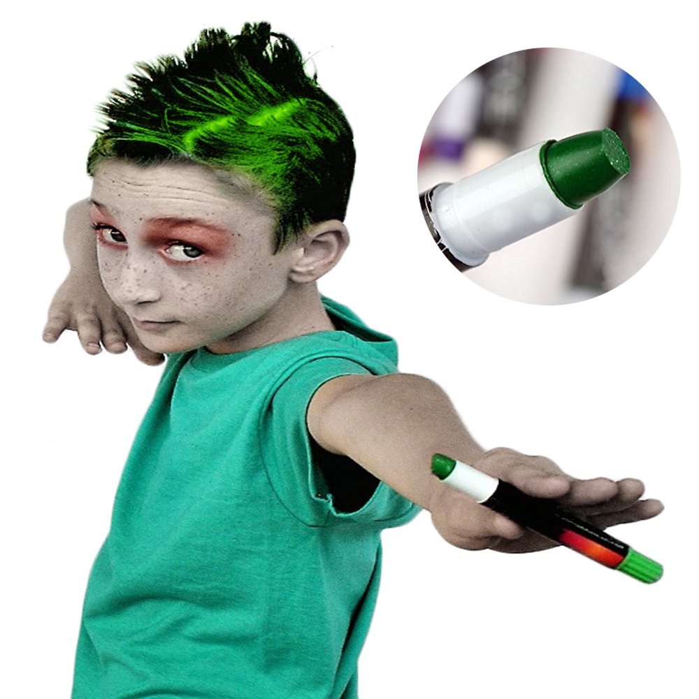 Amazon Com Zombies And Zeds Green Hair Chalk For Boys And