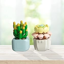 Feelo STEM Succulents Plants Building Set Mini