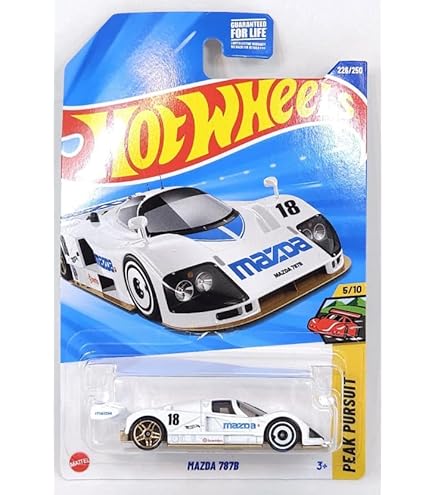 ホットウィール　マツダ 787B Amazon.com: Hot Wheels Mazda 787B, Retro Racers 4/10 : Toys & Games