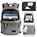 College Backpack For Men,Laptop Backpack with USB Charging Port Headphone Interface, Anti-Theft Travel Business Backpacks Water Resistant School Bookbag Fits 15.6 Inch Laptop(Gray)