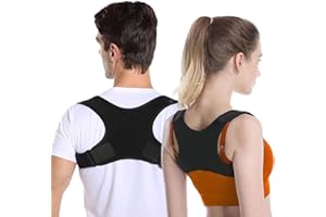 REATOWROL Posture Corrector for Women, Back Brace for Men, Adjustable Posture Corrector, Shoulder Brace, Back Support, Back Pain Relief, Back Posture Corrector Women, Upper Back Brace for Clavicle Support