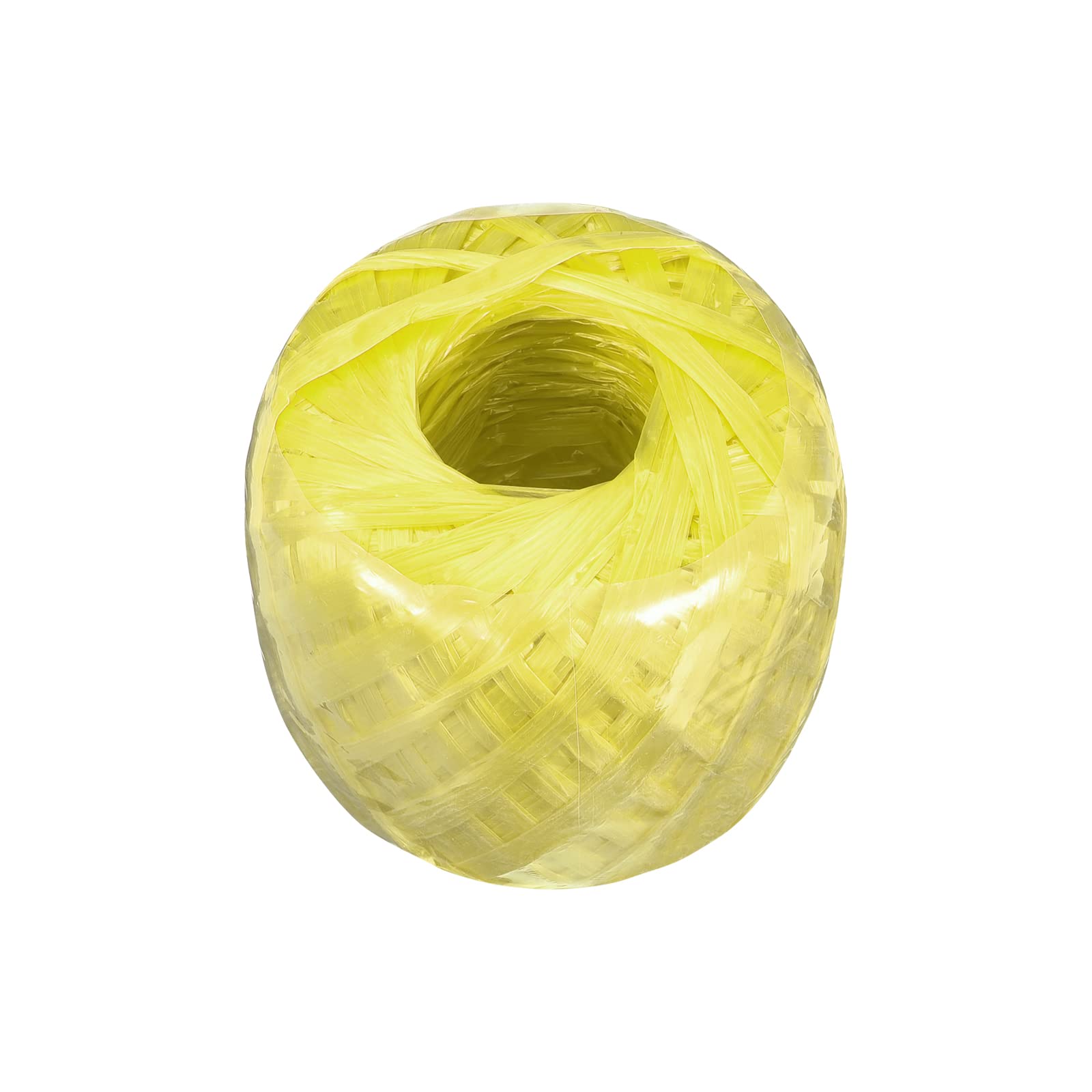 Rebower Polyester Nylon Rope [for Book Packing DIY]-100m/328ft / 1Roll Yellow