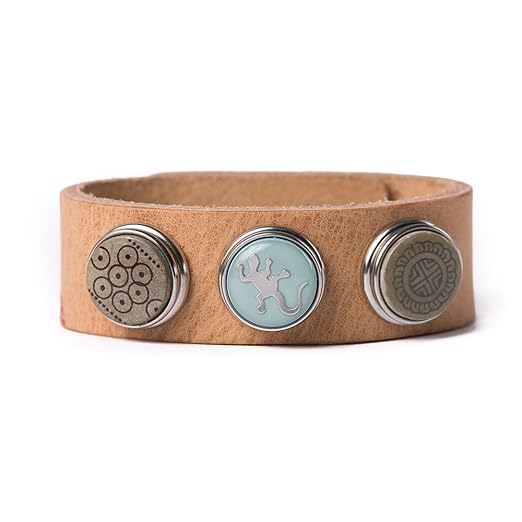 Noosa Armband Wrap Bracelet Classic Skinny natural